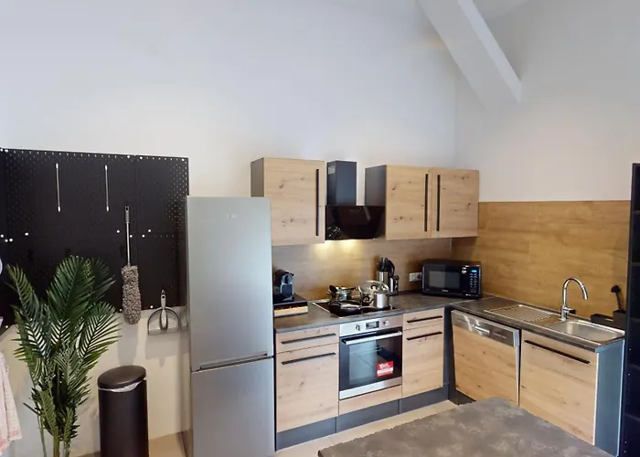 Crown Living Design Loft - Loft Mit Kueche, Bibliothek Und Gartensitzplatz, Grenznah Gelegen Lustenau